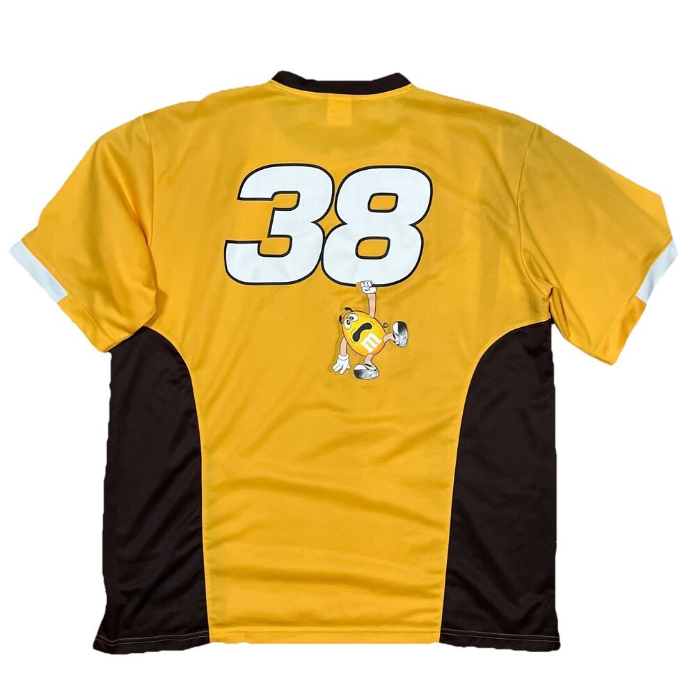 M&Ms Nascar Elliot Sadler #38 Chase Authentic Vintage Racing Tee Shirt Size XL